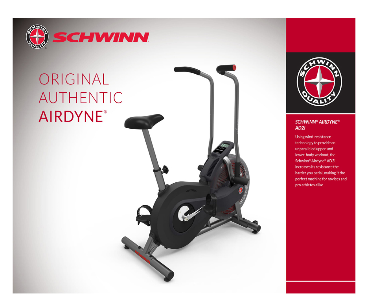schwinn airdyne pro accessories