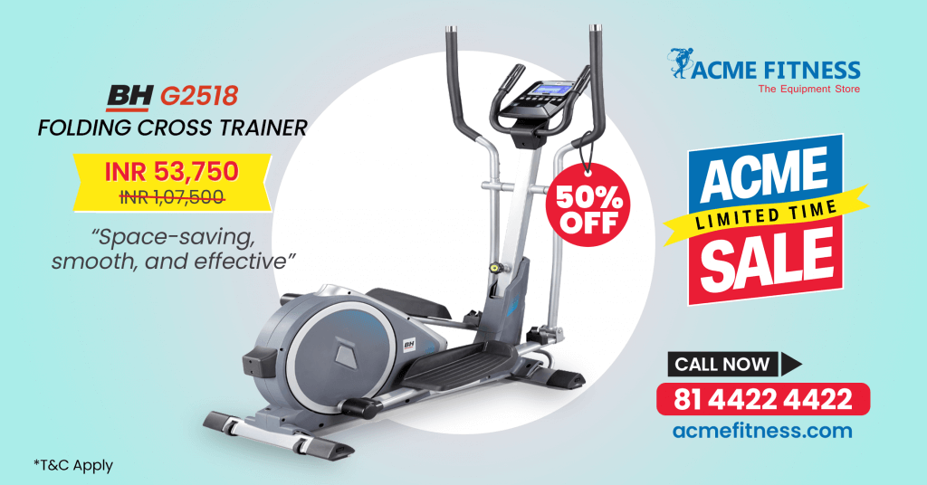 bh fitness g2518 folding cross trainer