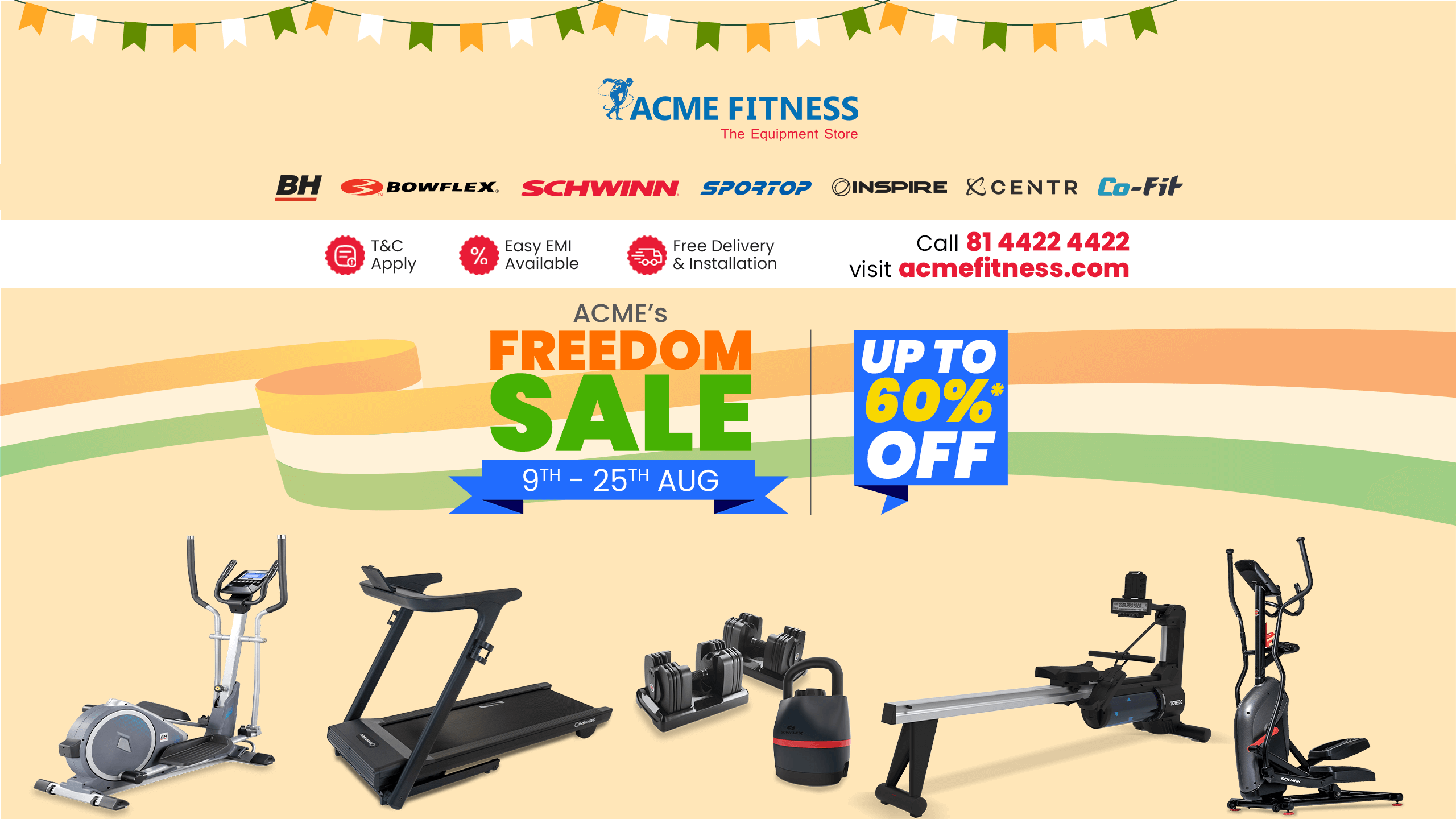 <strong>Celebrate Your Independence with a Stronger You: ACME Fitness Freedom Sale</strong>